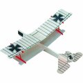 Guillow WWI Biplane Balsa Wood Glider Plane 45